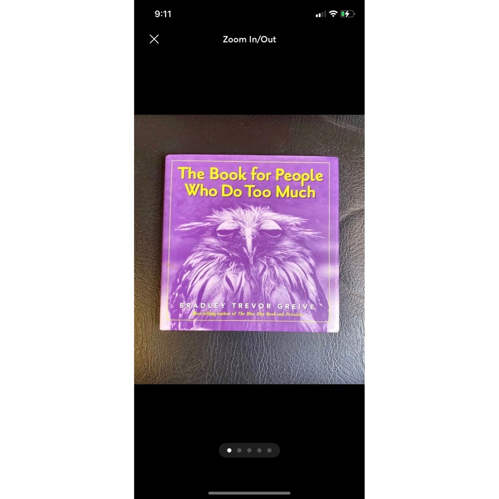 The Book‎ for People who do too Much